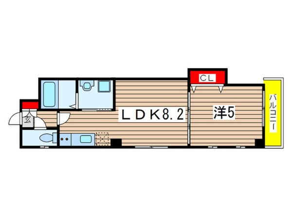 PARK HILLS SHINJYUKUの物件間取画像